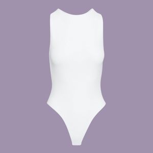 Babaton Contour Lowell Bodysuit | Size: M | Colour: White